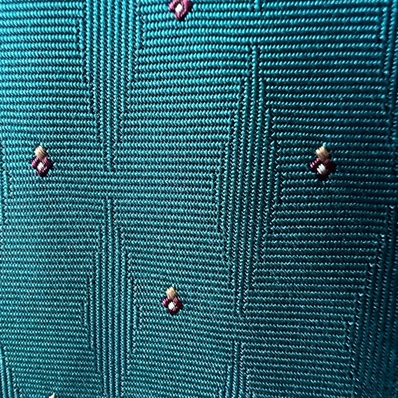 Authentic Christian Dior Men’s Tie With Dior Embroidered Logo 55” L x 3-1/2” W - Picture 8 of 13